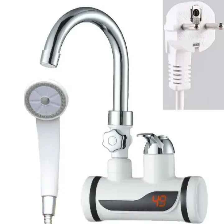 🔥 Grifo Calentador Eléctrico con Ducha 🚿