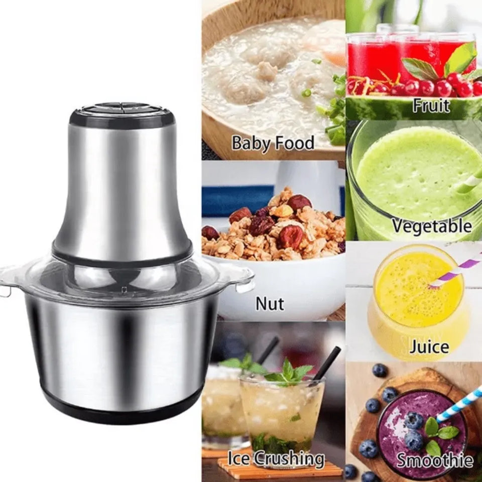 PICADORA / PROCESADORA DE ALIMENTOS 2L PRO – ACERO INOXIDABLE