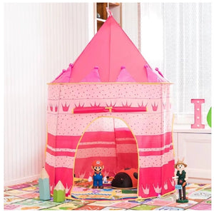 CARPA CASTILLO DE JUEGO 3 PERSONAS PLEGABLE PORTÁTIL PARA NIÑOS Y NIÑAS