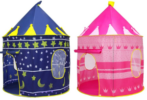 CARPA CASTILLO DE JUEGO 3 PERSONAS PLEGABLE PORTÁTIL PARA NIÑOS Y NIÑAS