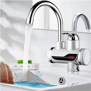 Caño grifo eléctrico calentador de agua instantáneo y pantalla digital