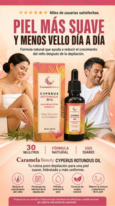ACEITE DE DEPILACIÓN DE BELLO